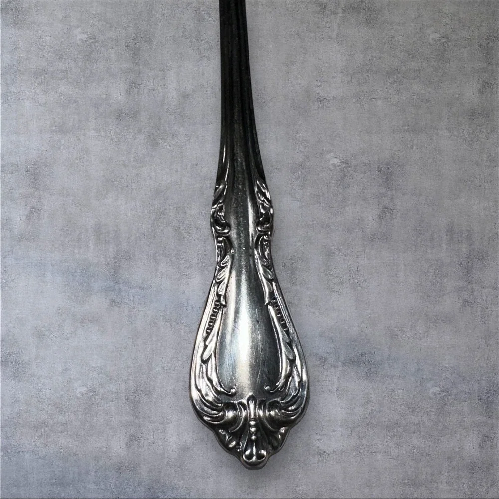 Wm A Rogers Oneida 5.5 in. Baby Feeding Spoon Chalice‎ Harmony Jasmine